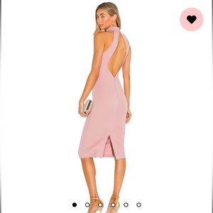 Adelle Midi Dress in Blush (NBD)